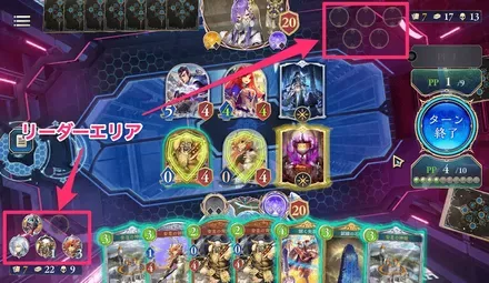 リーダーエリア