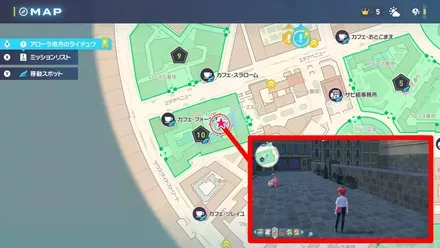 ゾーン10のベンチ