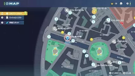 ヌメイルのマップ