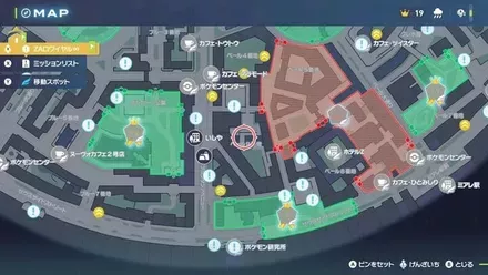 ヌメイルのマップ