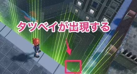 タツベイが出現