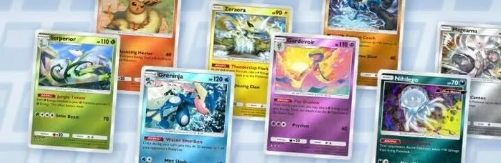 ミラー仕様のカード