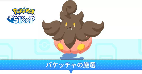 バケッチャの厳選