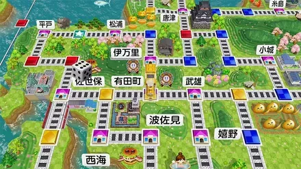 みんなで物件を取り合って資産No1を目指すゲーム