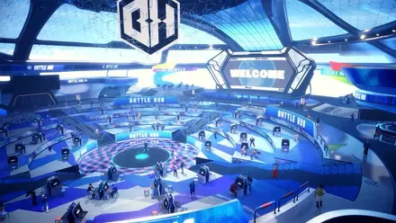 世界中の人と交流できる「バトルハブ」