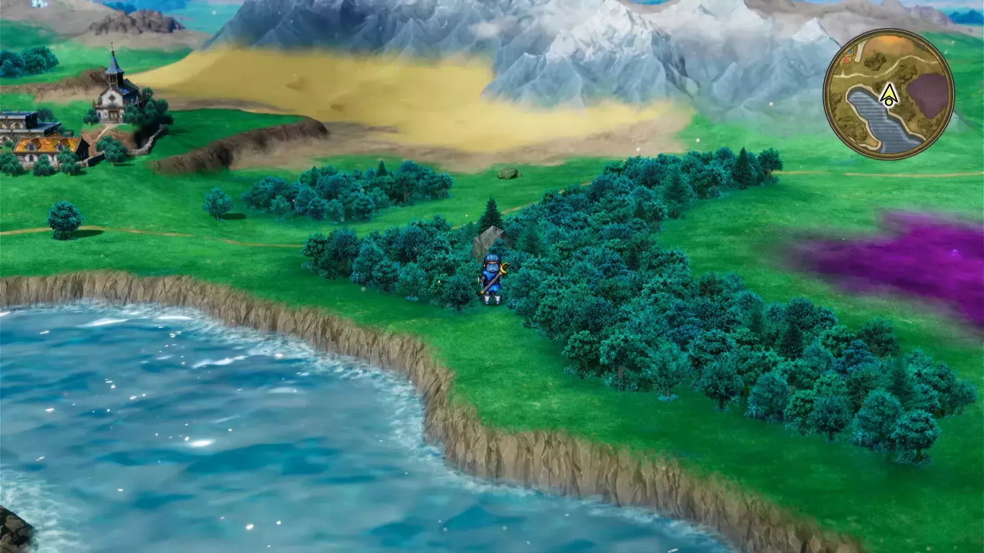 ひみつの場所1の入手の様子