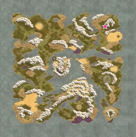 秘密の場所004のマップ