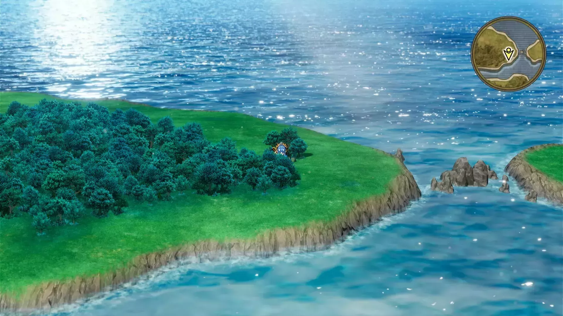 ひみつの場所7の入手の様子