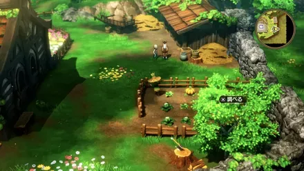 すばやさのたねの入手の様子