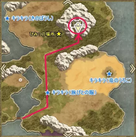 マイラまでのマップ