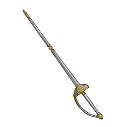繊細な職人のレイピア画像