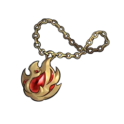 烈火の精髄の首飾り（極上）