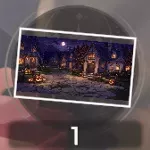 お菓子の国(夜)