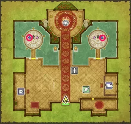 メダル王の城の魔法の鍵宝箱