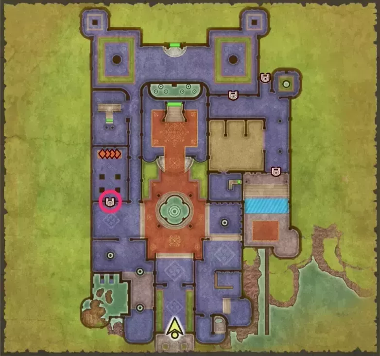 ラダトーム城・1階-2