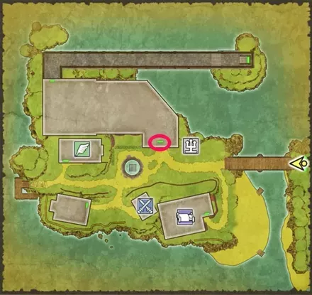 ガライの盗賊の鍵の使用場所