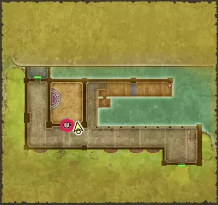 ガライの魔法の鍵の使用場所