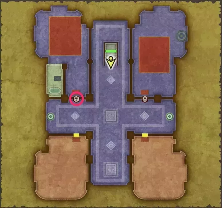 ラダトーム城・2階