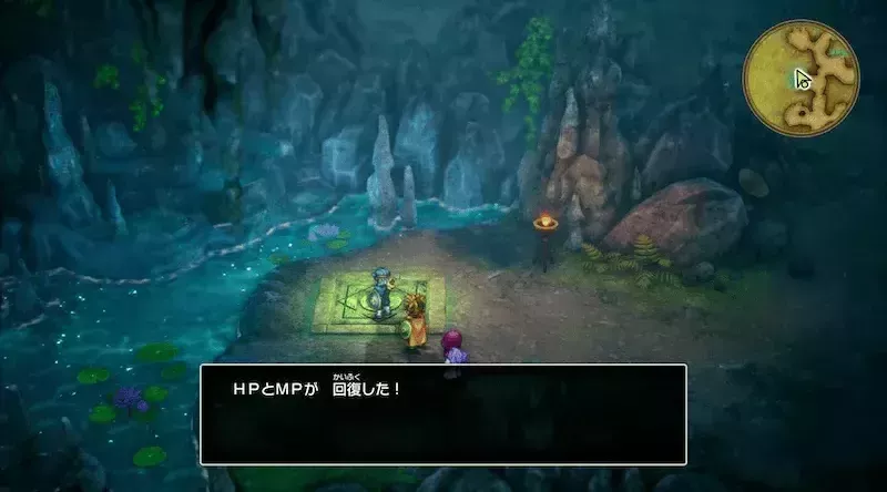 最序盤のおすすめレベリング場所・湖の洞窟地下2階