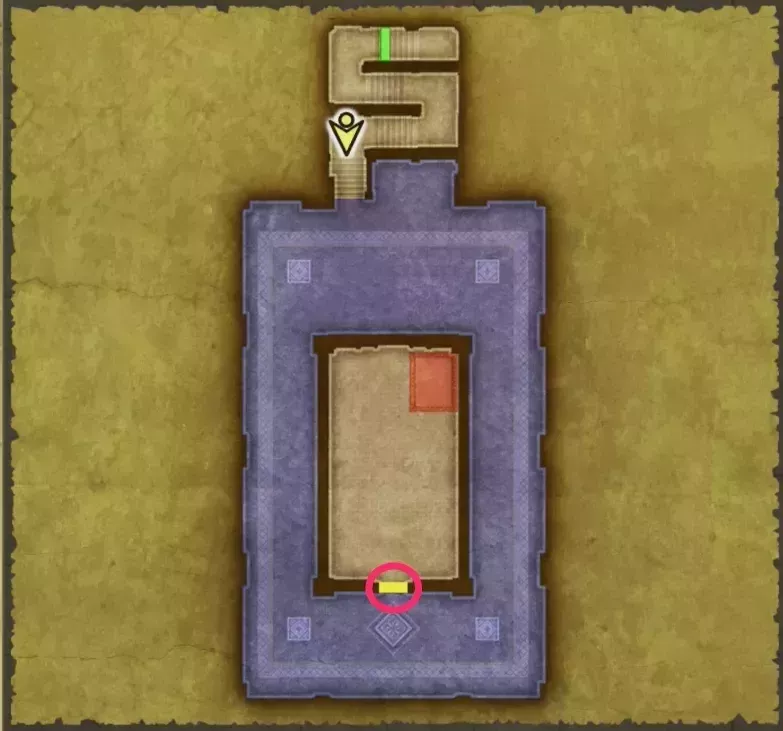 ラダトーム城・地下1階