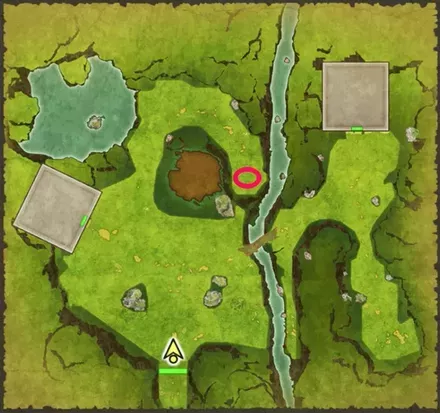 妖精の隠れ里のまほうの鍵の使う場所