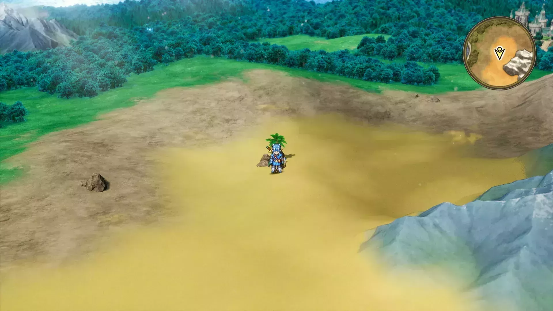 ひみつの場所3の入手の様子