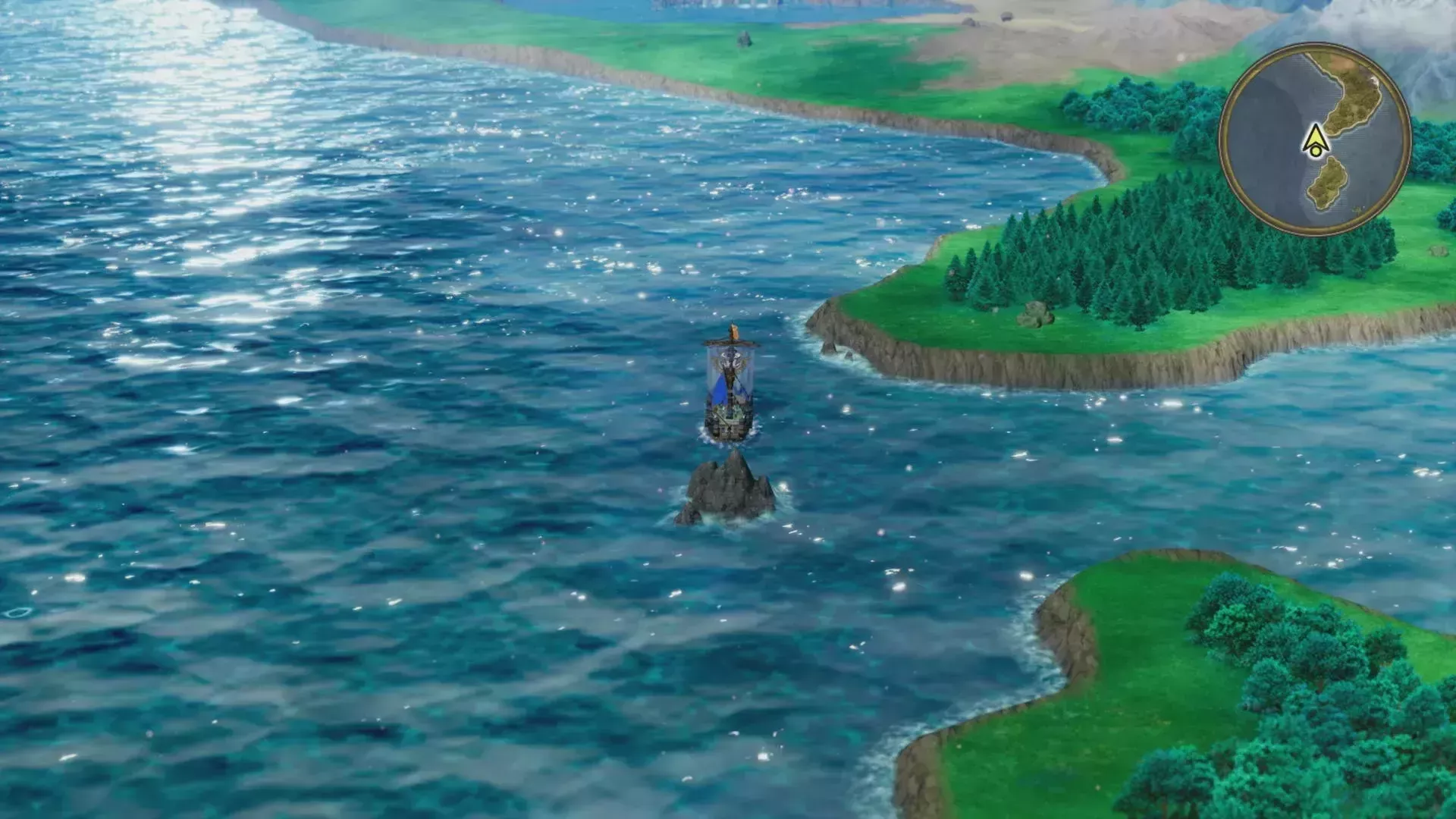 ひみつの場所17の入手の様子