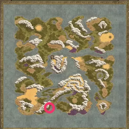 精神統一の場所画像