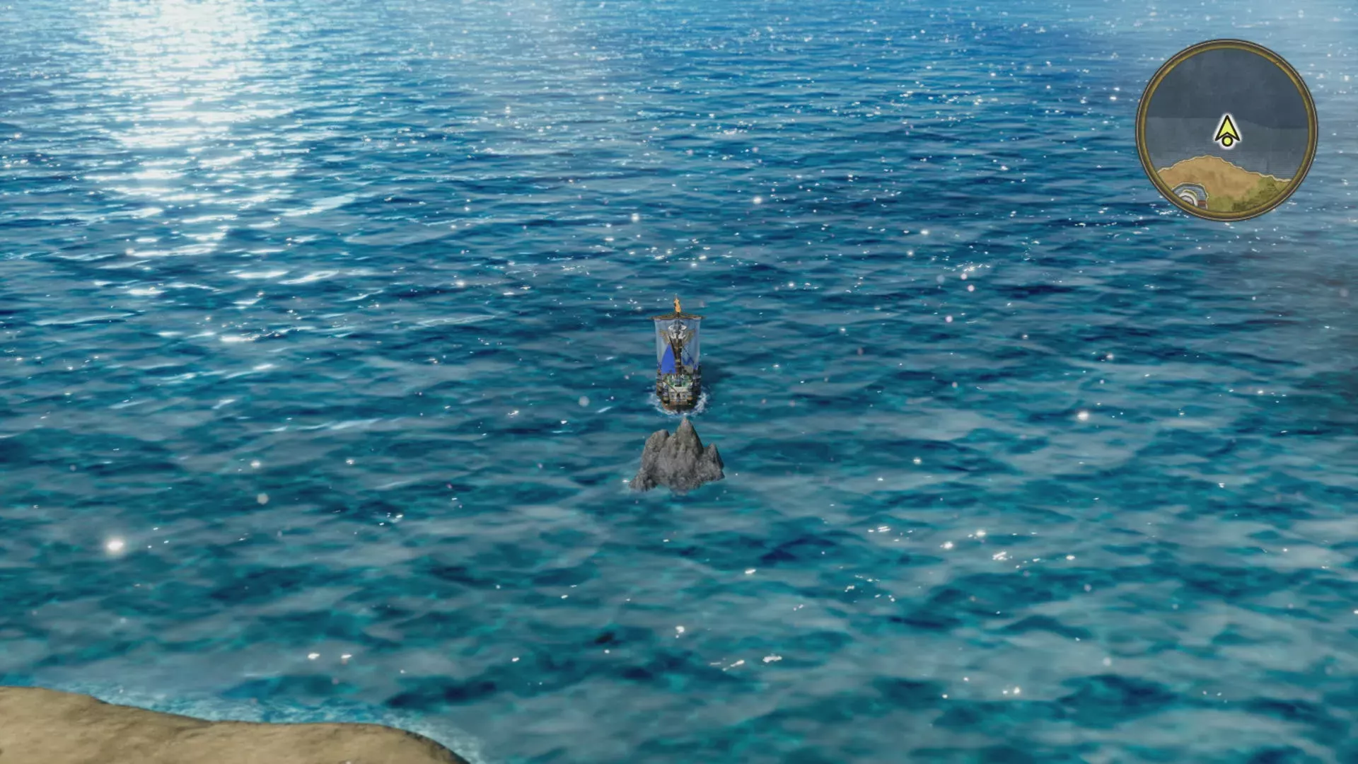 海上の秘密の場所巡り画像