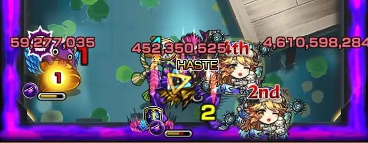 ドクロを倒すと敵の攻撃ターンが短縮