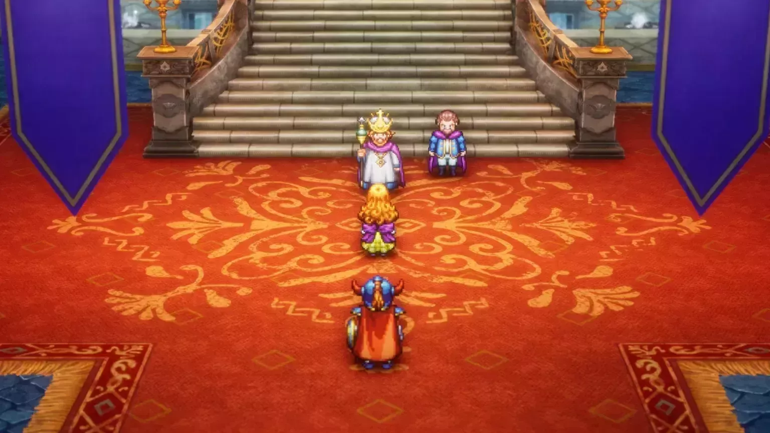 ラダトームへ送り届ける