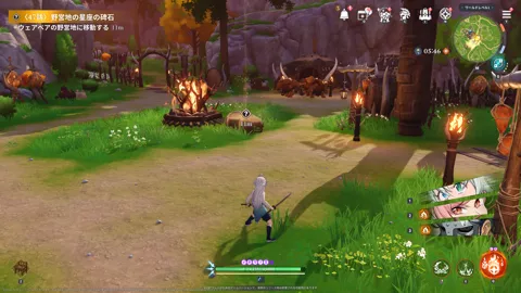 47話野営地の星座の碑石