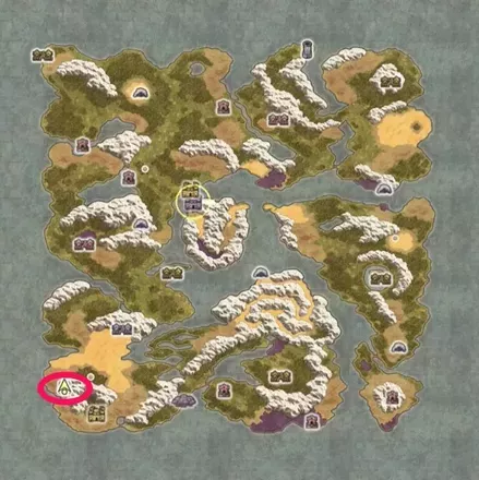 ひみつの花畑の場所