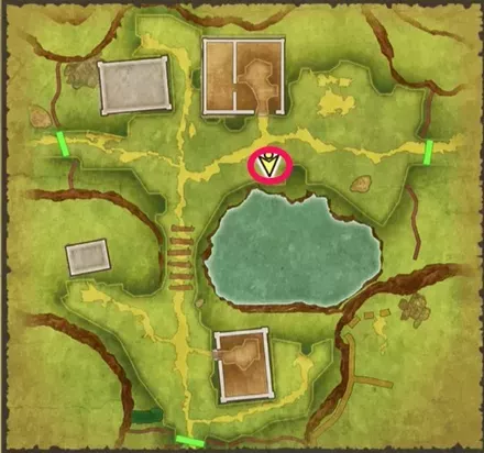 忘れ去られた廃墟のザライがいる場所