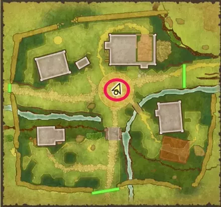 名もなき廃墟のザライがいる場所