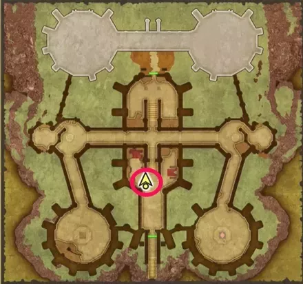 雨のほこらの妖精の場所