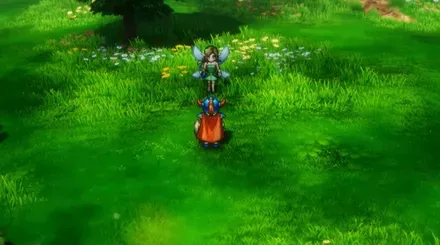 ひみつの花畑の妖精