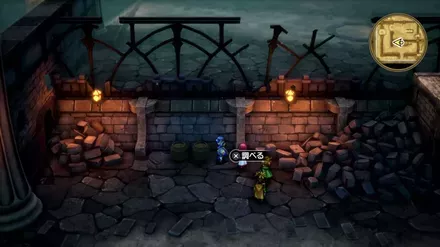 まんげつそうの入手の様子