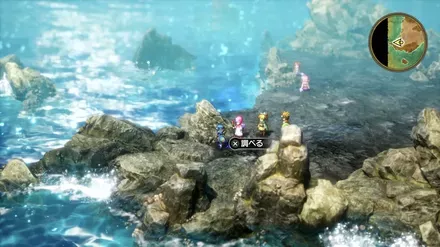 ふしぎなきのみの入手の様子