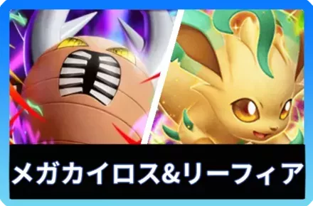 メガカイロスex＆リーフィアexデッキ