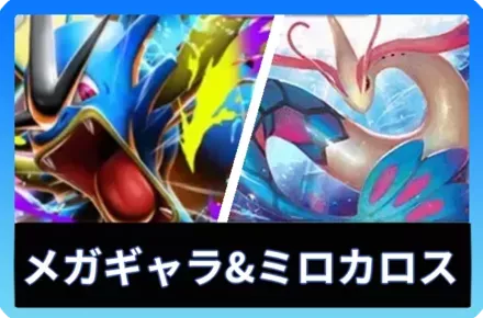 メガギャラドスex＆ミロカロスデッキ