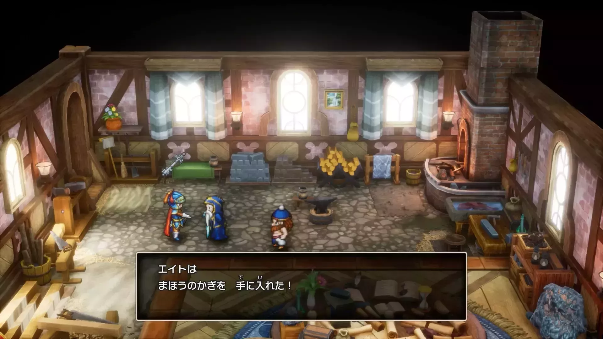 ストーリーを進めて魔法の鍵を入手