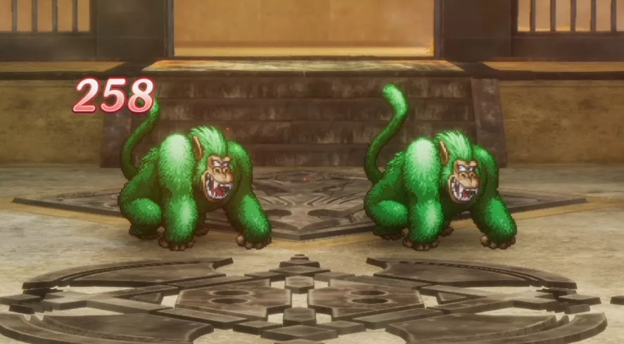 けもの突きで短期決戦を狙う