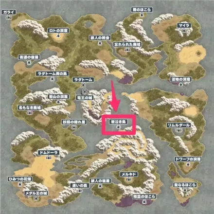 岩泣き島の場所