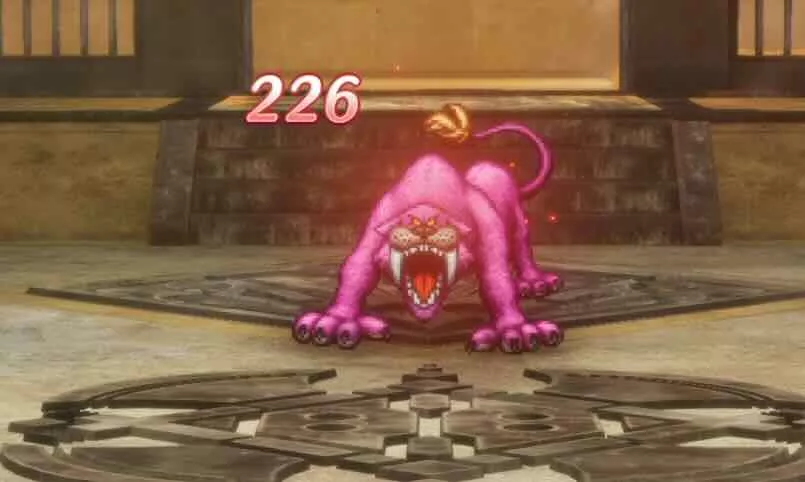 火力は主人公のけもの突きで出す