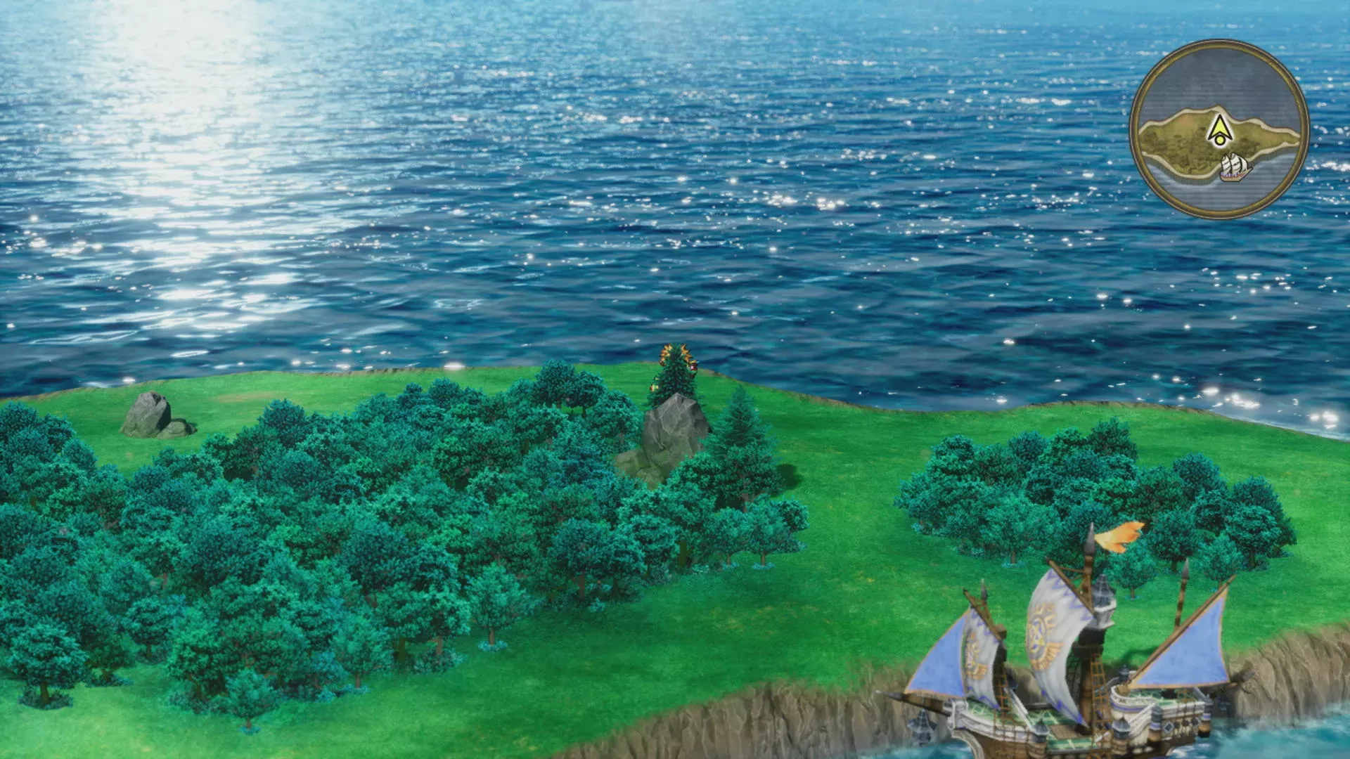 世界樹の森から北の大陸のひみつの場所30の見た目