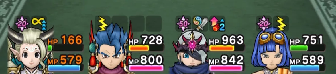 まもりのたてで混乱と麻痺を防ぐ