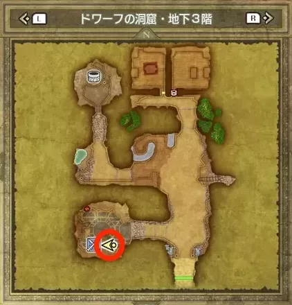 ドワーフの洞窟_地下3階の装備屋