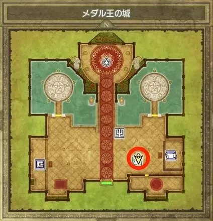 メダル王の城の道具屋