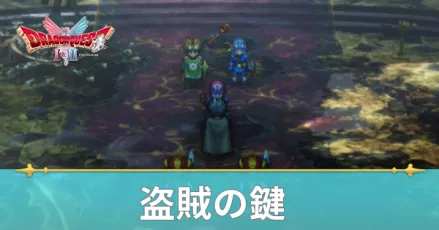 盗賊の鍵の入手方法と使う宝箱の場所